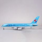  Mô hình máy bay Korean Airbus A380 có bánh xe kích thước 47cm MB47101 
