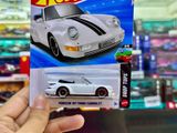  Mô hình xe Porsche 911 Turbo Cabriolet White Hotwheels kim loại có bản quyền chính hãng tỉ lệ 1:64 C4982-PO 