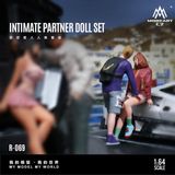  Mô hình nhân vật set figure 4 người Intimate Lover Doll Set Simulation Resin Model tỉ lệ 1:64 MoreArt MO223069 