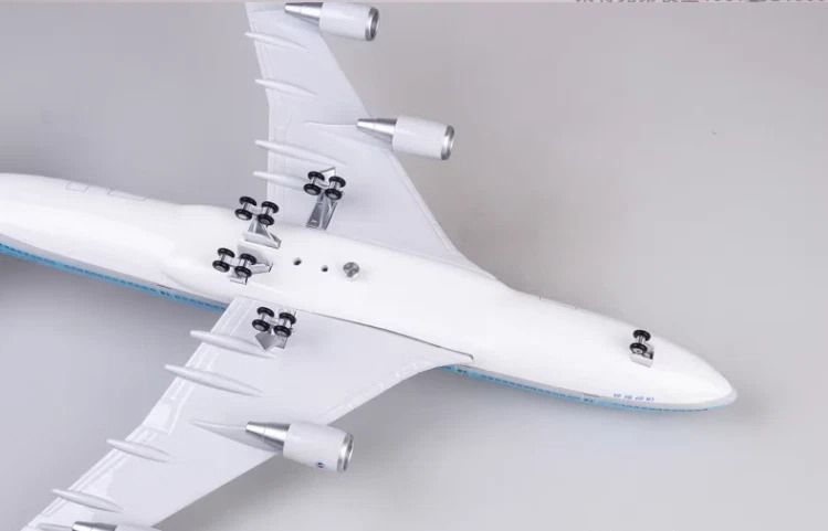  Mô hình máy bay Korean Boeing B747 có bánh xe kích thước 47cm no led MB47105 