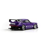  Mô hình xe Porsche 930 RWB Rauh Welt color purple tỉ lệ 1:64 Model Model MM64-RWB930-003 Purple 