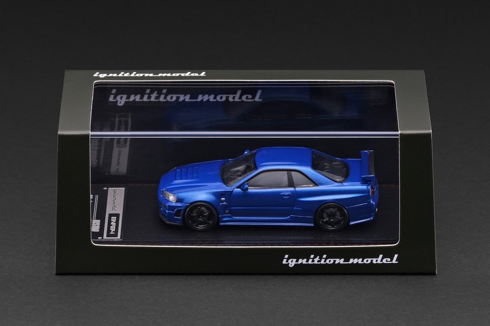  Mô hình xe Nissan Skyline GT-R (BNR34) NISMO customized tỉ lệ 1:64 ignition model IG417 