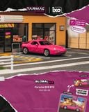  Mô hình xe Porsche 928 GTS pink card tỉ lệ 1:64 Tarmac Works T64G-084-RB 