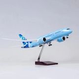  Mô hình máy bay Etihad Manchester City Boeing B787 có bánh xe kích thước 47cm no led MB47103 