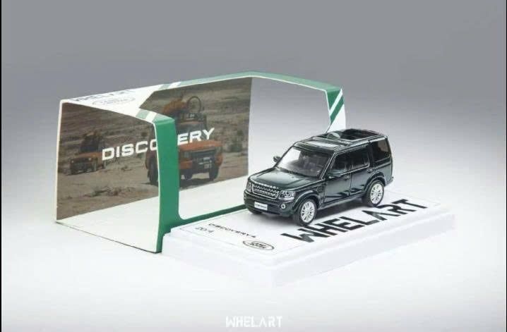  Mô hình xe Land Rover Discovery IV British Green tỉ lệ 1:64 WHELART H-001G 