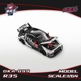  Mô hình xe Nissan GTR R35 Skeleton tỉ lệ 1:64 Demon King Auto DKA-099 
