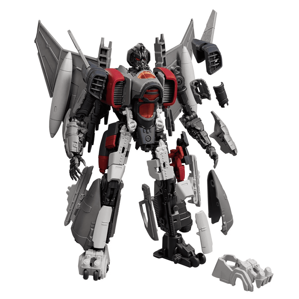  Mô hình lắp ráp có đèn serries Transformers Classic Class(CC) Movie Bumblebee 25 Blitzwing (Luminous Eyes & Chest) Blokees 71425 