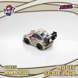  Mô hình xe Porsche RWB 930 series Q tỉ lệ 1:64 Demon King Auto Q015 