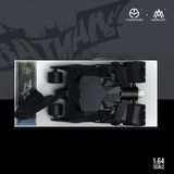  Mô hình xe Bat mobile Tumbler có figure bat man tỉ lệ 1:64 Modern Art More art MO642031 