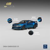  Mô hình xe Ford Mustang DarkHorse Blue Ember Metallic tỉ lệ 1:64 CM Model CM64-DarkHorse-01 