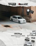  Mô hình xe VERTEX Toyota Aristo JZS161 bản card tỉ lệ 1:64 Tarmac Works T64G-081-WH-B 