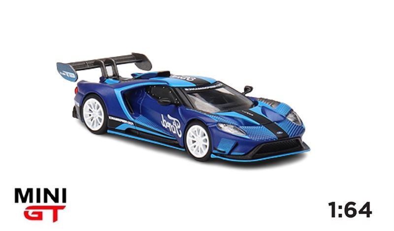  Mô hình xe Ford GT MK II Ford Performance bản card tỉ lệ 1:64 MiniGT MGT00429 