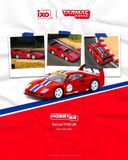  Mô hình xe Ferrari F40 LM Red tỉ lệ 1:64 Tarmac Works T64-075-RE2 