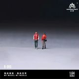  Set mô hình nhân vật figure “Winter Stroll” Couple Figure Set tỉ lệ 1:64 More Art MO223095 