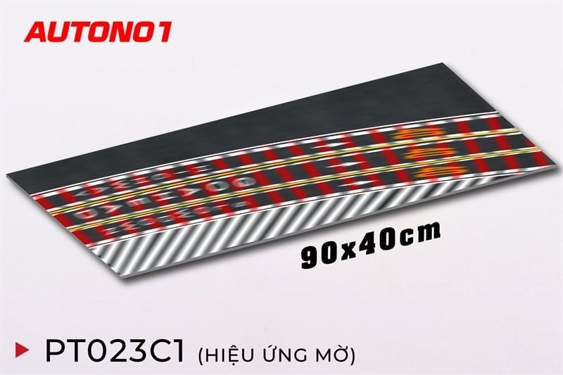  Phụ kiện thảm sa bàn chống trượt mô phỏng diorama đường cua cao tốc (hiệu ứng mờ) kích thước 90x40 cho mô hình xe 1:64 Autono1 PT023 