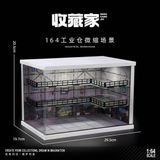  Hộp trưng bày mica INDUSTRIAL WAREHOUSE tỉ lệ 1:64 SHOU CANG JIA SCJ-82069 