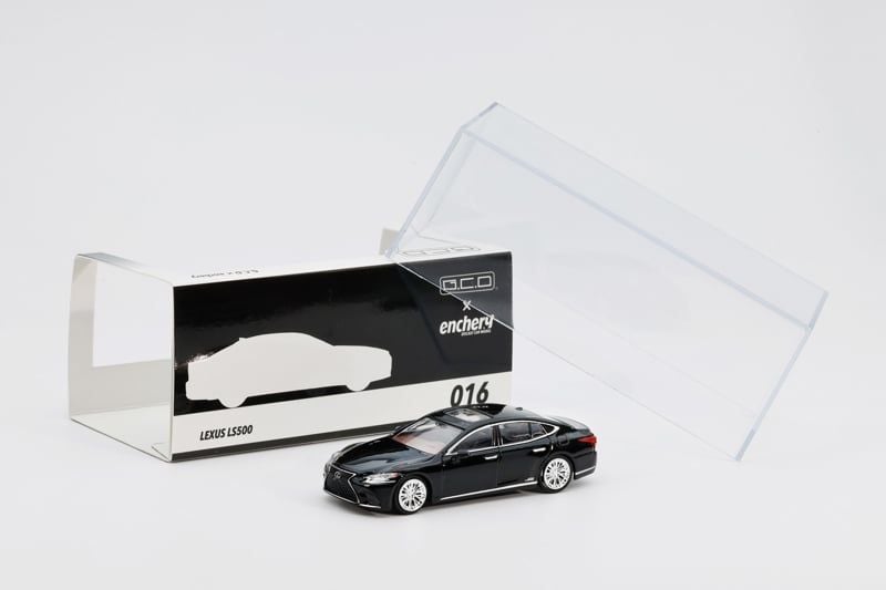  Mô hình xe Lexus LS500 Standard - Black tỉ lệ 1:64 GCD X Enchery GE-004-16 