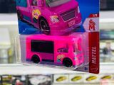  Mô hình xe tải Barbie dream camper/ roulotte Fantasy Hotwheels kim loại có bản quyền chính hãng tỉ lệ 1:64 C4982-FA 