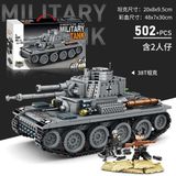  Mô hình lắp ghép xe tăng 38T Military tank 38T 502 mảnh LY25 LG052 