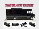  Mô hình xe tải Food Truck series – The Black Truck tỉ lệ 1:64 American Diorama AD-70201 