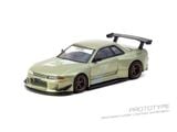  Mô hình xe Nissan Skyline (R32) Widebody, Millennium Jade Japan exclusive (có chase) tỉ lệ 1:64 Tarmac Works T64G-061-MJ 