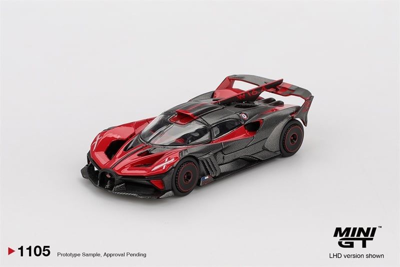  Mô hình xe Bugatti Bolide Red tỉ lệ 1:64 MiniGT MGT01105 