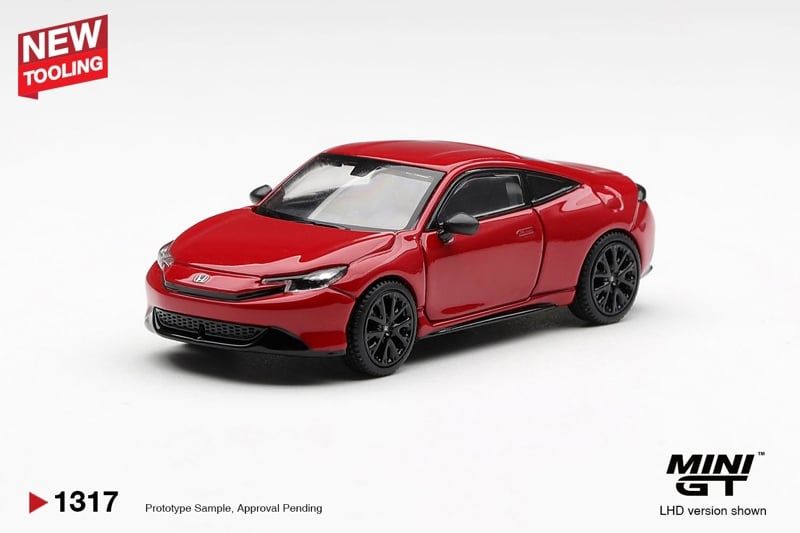  Mô hình xe Honda Prelude Rallye Red tỉ lệ 1:64 MiniGT MGT01317 