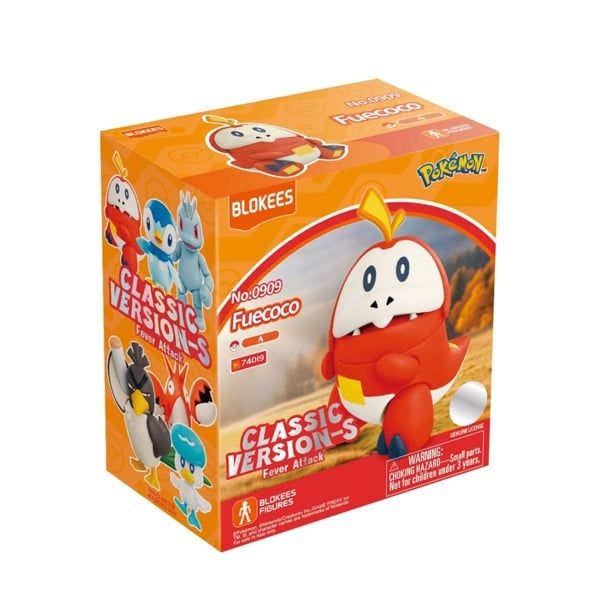  Mô hình lắp ráp Pokemon CV-S Fuecoco EP27 Blokees 74019 