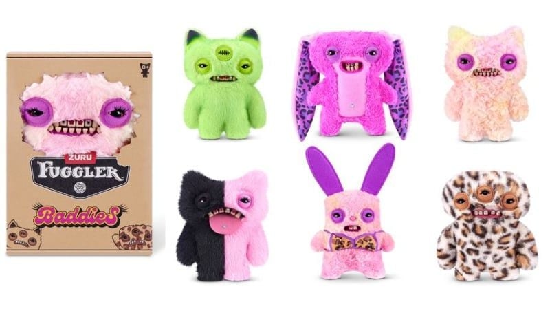  Đồ Chơi Sưu Tầm Quái Thú Nổi Loạn Wide-eyed ZURU TOYS Fuggler Baddies Fuggs 9