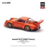  Mô hình xe Singer Dls Turbo (Track) Orange Hkd tỉ lệ 1:64 Poprace PR640131 