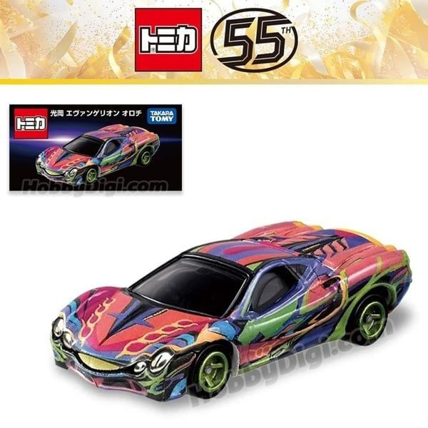  Mô hình xe Mitsuoka Orochi Evangelion '26 No.25 tỉ lệ 1:64 Tomica 223894 