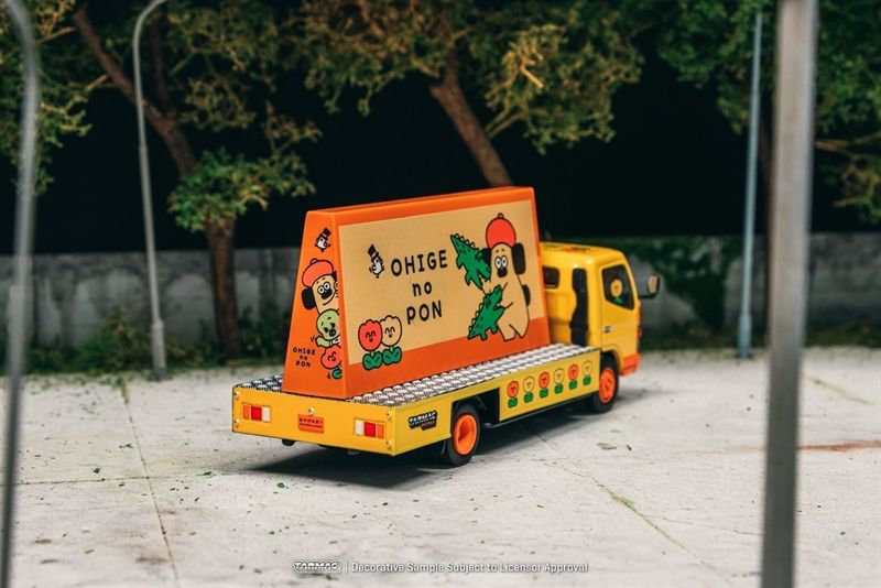  Mô hình xe Mitsubishi Fuso Canter OHIGEnoPON tỉ lệ 1:64 Tarmac Works T64T-TL002-ONP 