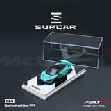  Mô hình xe Mclaren 720S LBWK Mist Blue tỉ lệ 1:64 Supcar SC64043 