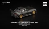  Mô hình xe ô tô Toyota Darwin Pro 66G WBK Supra A90 Carbon Edition tỉ lệ 1:64 Poprace PR640398 