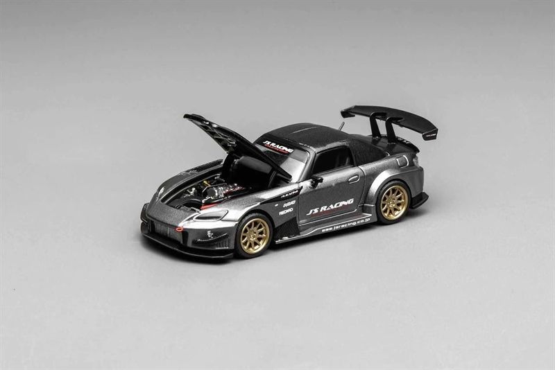  Mô hình xe Honda S2000 J'S Racing Moon Rock Metallic tỉ lệ 1:64 Motorhelix M65145 