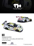  Mô hình xe Porsche 911 GT3 R - EMA Motorsport-2024 LeMans 24H LMGT3 Winner #92 tỉ lệ 1:64 Trends Hobby 241084L 