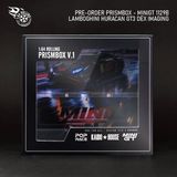  Hộp trưng bày mô hình Lamborghini Huracán GT3 EVO2 No. 45 DEX Imaging 2024 IMSA Daytona 24 Hrs tỉ lệ 1:64 PRISMBOX MN1129 