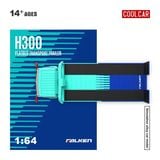  Mô hình H300 Flatbed Transport Trailer Falken Teal Blue Painted tỉ lệ 1:64 Cool Car CC647232 