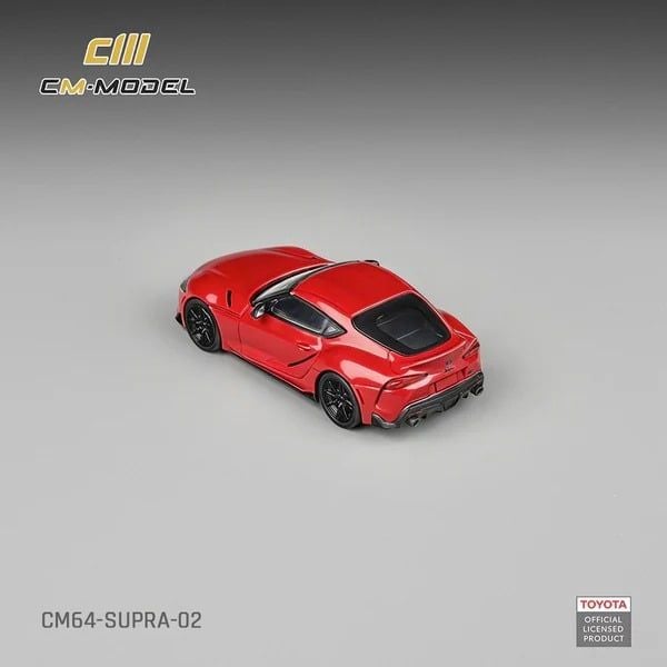 Mô hình xe Toyota GR Supra Renaissance Red 2.0 tỉ lệ 1:64 CM model CM64-Supra-02 