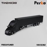  Mô hình xe container Freightliner black warrior tỉ lệ 1:64 Time micro x Perka TM800113 