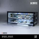  Hộp trưng bày container mô phỏng bãi đỗ xe ngoài trời Namba Sennichimae Underground Parking Lot Scenario có đèn kích thước 38.7cm x 16cm x 16.5cm tỉ lệ 1:64 MoreArt MB400224 