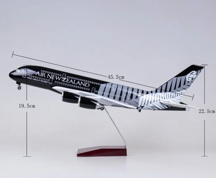  Mô hình máy bay dòng A A380 New Zealand MB47121 