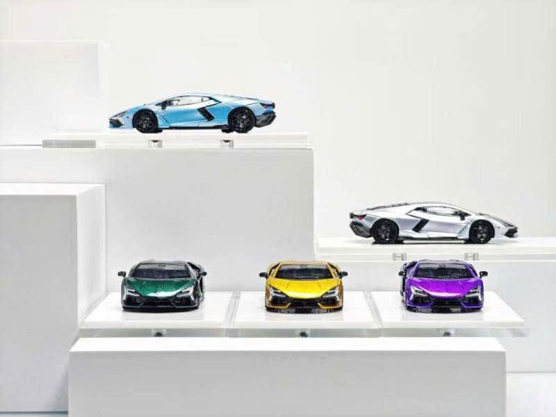  Mô hình xe Lamborghini Revuelto tỉ lệ 1:64 Zincit Model OT64864 