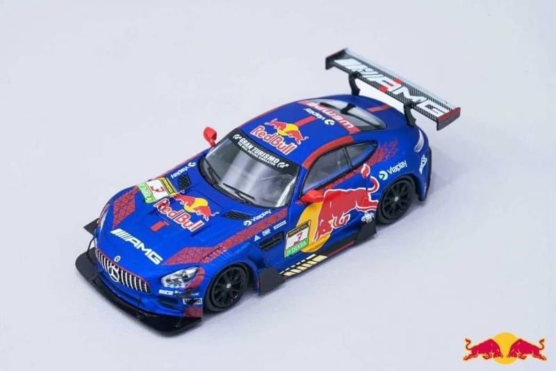  Mô hình xe Mercedes-AMG GT S Red Bull tỉ lệ 1:64 Rhino model OT64836 