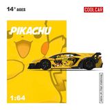  Mô hình xe Lamborghini GTEVO Pikachu Painted Die-Cast Car Model tỉ lệ 1:64 Cool car CC643833 