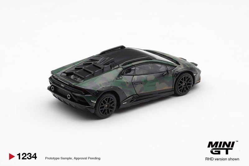  Mô hình xe Lamborghini Huracán Sterrato All Terrarin BOSCO tỉ lệ 1:64 MiniGT MGT01234 