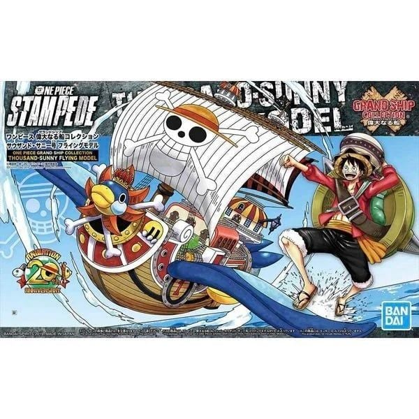  Mô hình figure lắp ráp ONE PIECE GRAND SHIP COLLECTION THOUSAND-SUNNY FLYING MODEL Bandai 4573102577948 