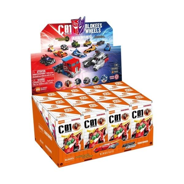  Mô hình Blokees Wheels Transformers C01 Auto Prime Blind Box 75604 