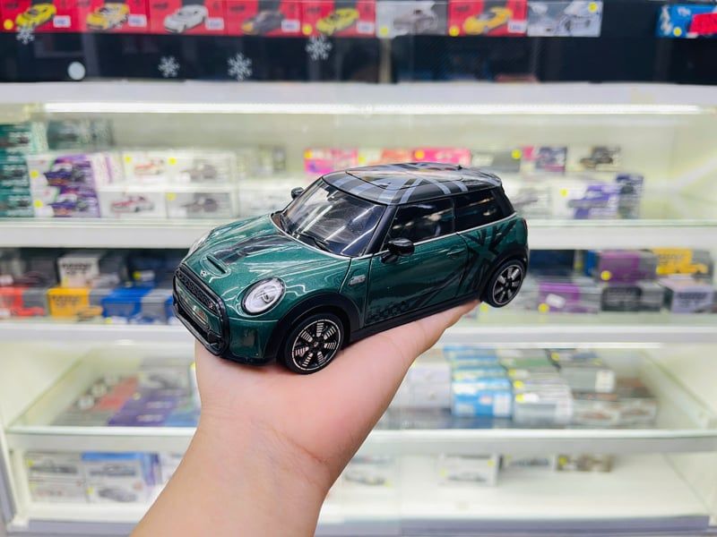  Mô Hình xe MINI Cooper S Full open tỉ lệ 1:24 Hengteng model H2763-1 