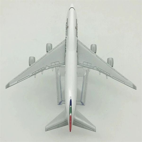  Mô hình máy bay South African Airlines (SAA) Nam Phi Boeing B747 16cm MB16222 